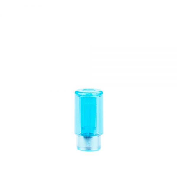 clear round blue mouthpiece for ccell cartridge