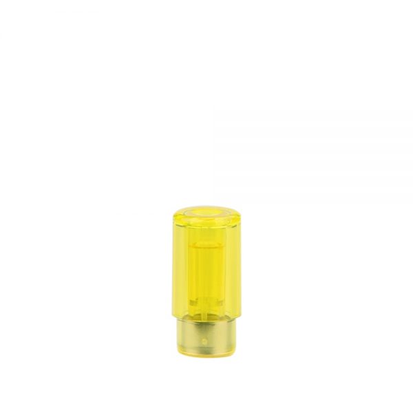 yellow clear round mouthpiece for ccell cartridge