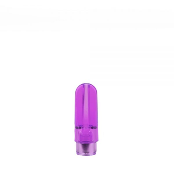 clear purple plastic mouthpiece for ccell cartridges