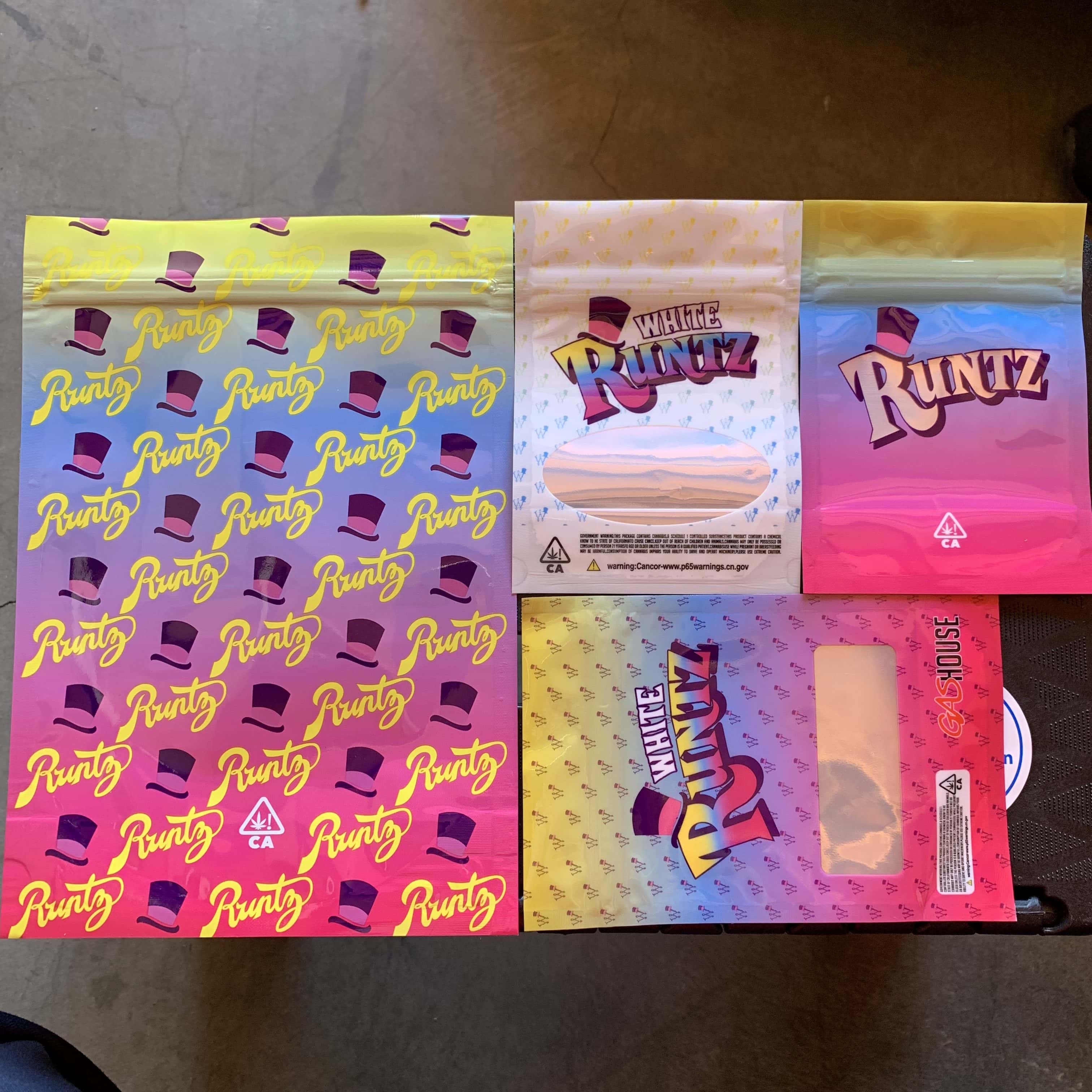 runtz mylar bags