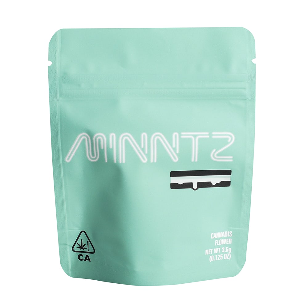 Minntz Cookies Mylar Packaging Bags FREE HOLOGRAM AND LABEL STICKERS 