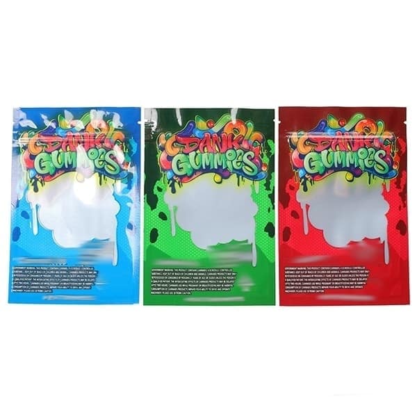 Dank Gummies Mylar Bags