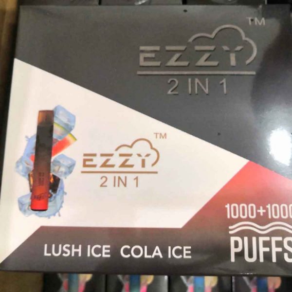 ezzy 2 in 1 disposable vape