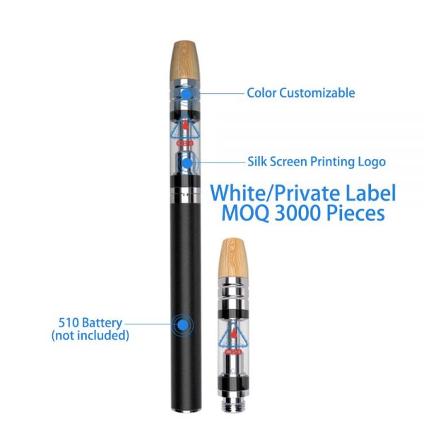 wood tip cartridges on battery