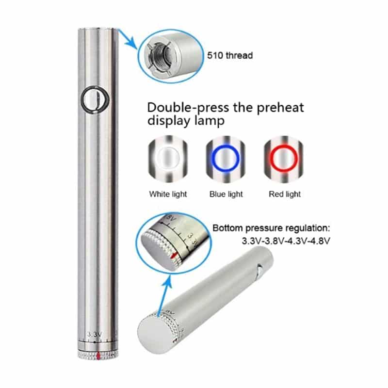 CBD vapor battery