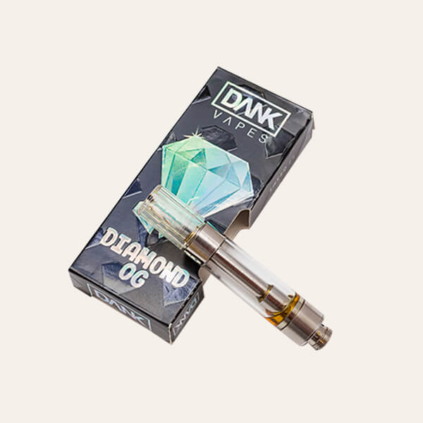 vape cartridge with packaging