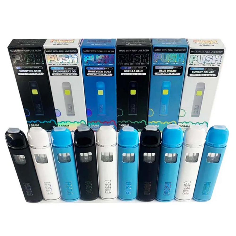 push disposable vape pen