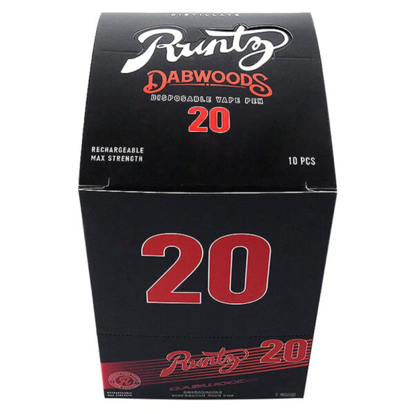 runtz dabwoods disposable display box
