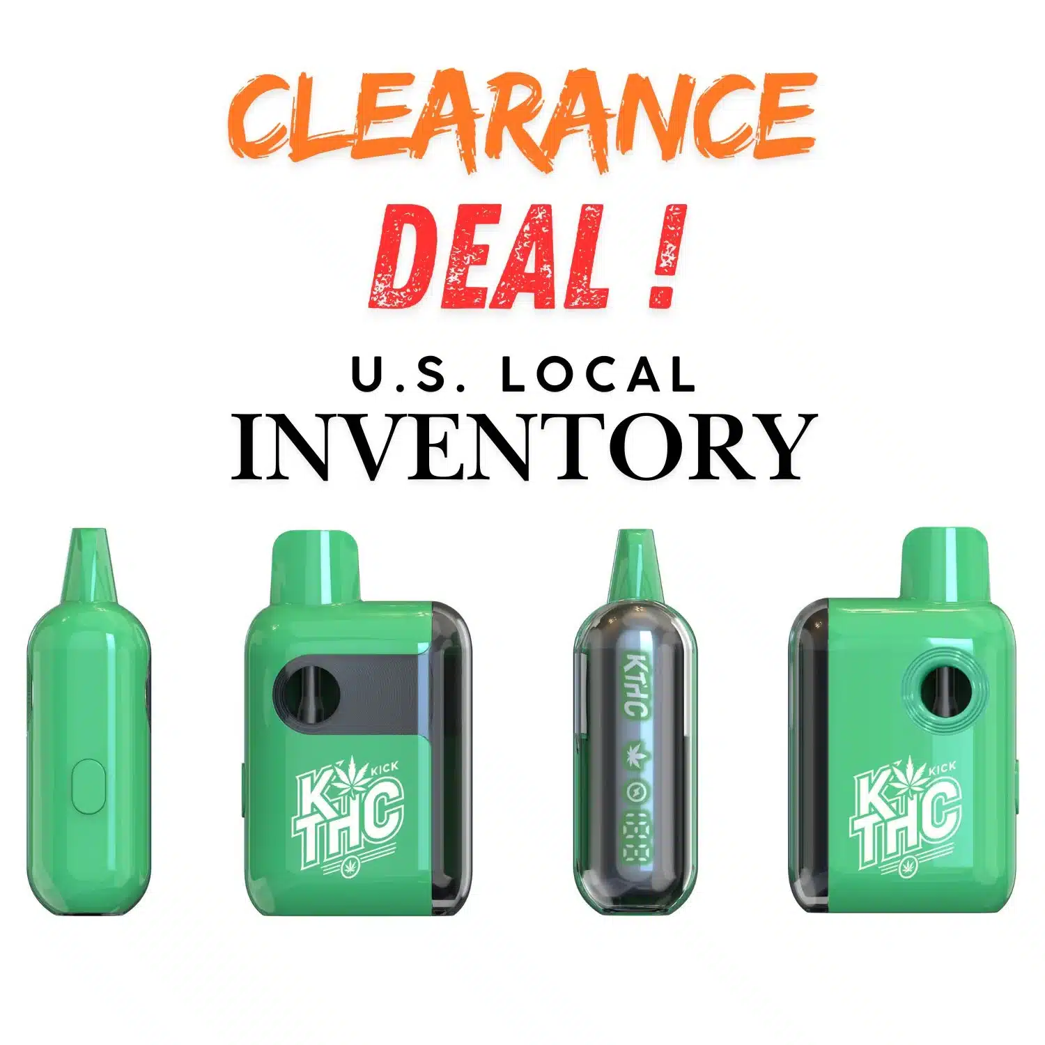 clearance deal disposable cart